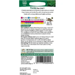 Mr. Fothergill's Parsley Moss Curled 2 (Petroselinum Crispum) Herb Seeds -GreenScape Sales Store 12803990 6344895103962367