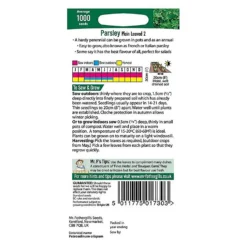 Mr. Fothergill's Parsley Plain Leaved 2 (Petroselinum Crispum) Seeds -GreenScape Sales Store 12804033 1984868868268356