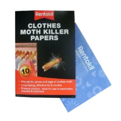 Rentokil Moth Killer Strips (Pack Of 2) -GreenScape Sales Store 12804731 1544842787124781