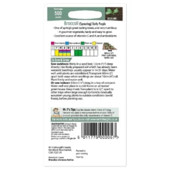 Mr. Fothergill's Broccoli Early Purple Sprouting Seeds -GreenScape Sales Store 12804738 2064842787432680