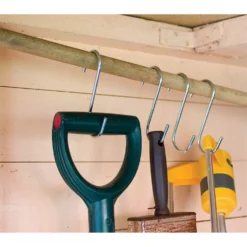 Galvanised S-Shaped Hooks