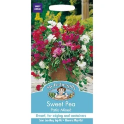 Mr. Fothergill's Sweet Pea Patio Mixed Seeds