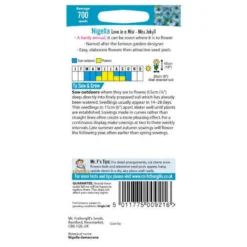 Mr. Fothergill's Nigella Love In A Mist - Miss Jekyll Seeds -GreenScape Sales Store 12807404 1444832989800054