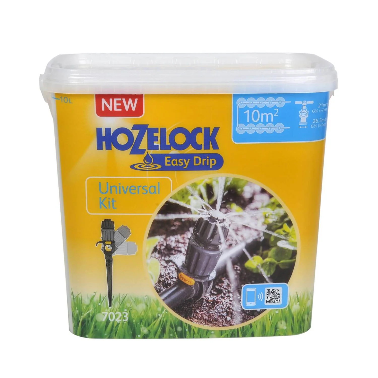 Hozelock Easy Drip Universal Kit For Automatic Watering System 3 Hozelock Easy Drip Universal Kit For Automatic Watering System