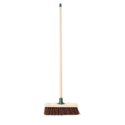 Master Gardener Stiff Wooden Broom - 30cm -GreenScape Sales Store 12807612 2114966141912317