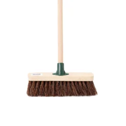 Master Gardener Stiff Wooden Broom - 30cm -GreenScape Sales Store 12807612 7244966141968171
