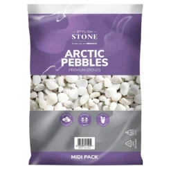 Stylish Stone Premium Arctic Pebbles - Midi Pack - 9kg -GreenScape Sales Store 12808149 4054902947030673
