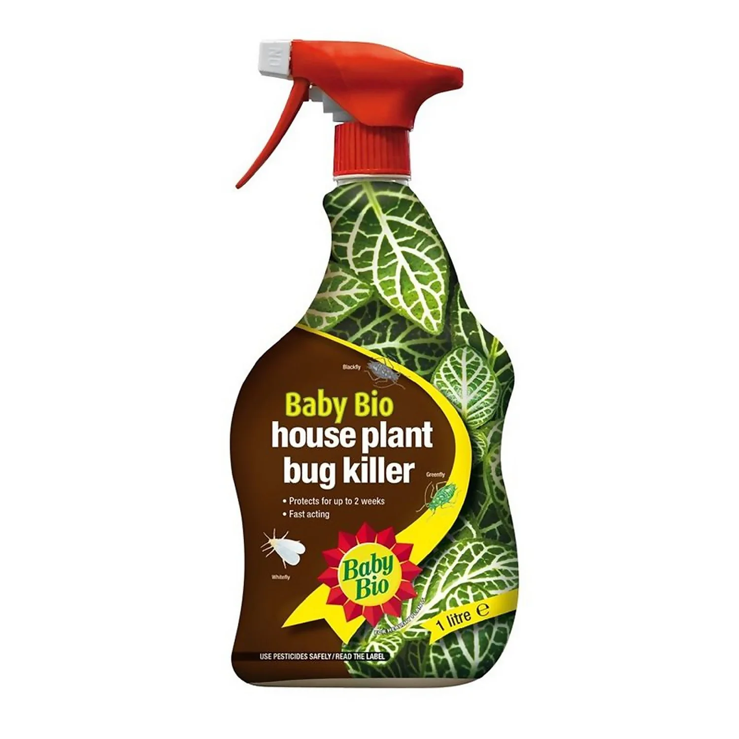Baby Bio Houseplant Bug Killer - 1L 3 Baby Bio Houseplant Bug Killer - 1L