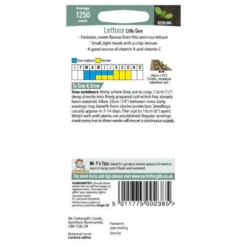 Mr. Fothergill's Lettuce Little Gem (Lactuca Sativa) Seeds -GreenScape Sales Store 12808990 1294833204884310