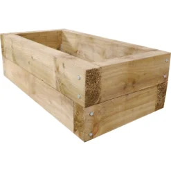Forest Garden Wooden Sleeper Raised Bed -GreenScape Sales Store 12809016 1294833225829551