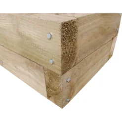 Forest Garden Wooden Sleeper Raised Bed -GreenScape Sales Store 12809016 1374833225761553