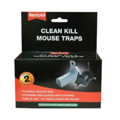 Rentokil Clean Kill Mouse Trap (Pack Of 2)