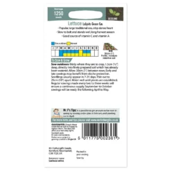 Mr. Fothergill's Lettuce Lobjoits Green Cos Seeds -GreenScape Sales Store 12809401 1774833197275818