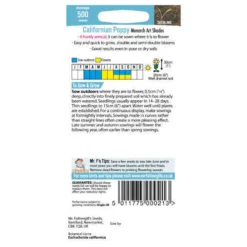 Mr. Fothergill's Californian Poppy Monarch Art Shades (Eschscholzia Californica) Seeds -GreenScape Sales Store 12810274 1084833215646579