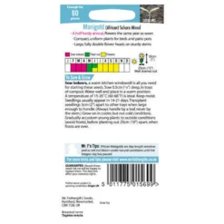 Mr. Fothergill's Marigold African Sahara Mixed Seeds -GreenScape Sales Store 12810625 9714833169535259