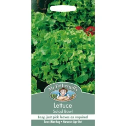 Mr. Fothergill's Lettuce Salad Bowl (Lactuca Sativa) Seeds