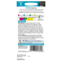 Mr. Fothergill's Cosmos Candy Stripe Seeds 5 Mr. Fothergill's Cosmos Candy Stripe Seeds -GreenScape Sales Store 12811807 6694832983428801