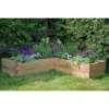 Forest Garden Wooden Caledonian Corner Raised Bed -GreenScape Sales Store 12812604 4234957341066048