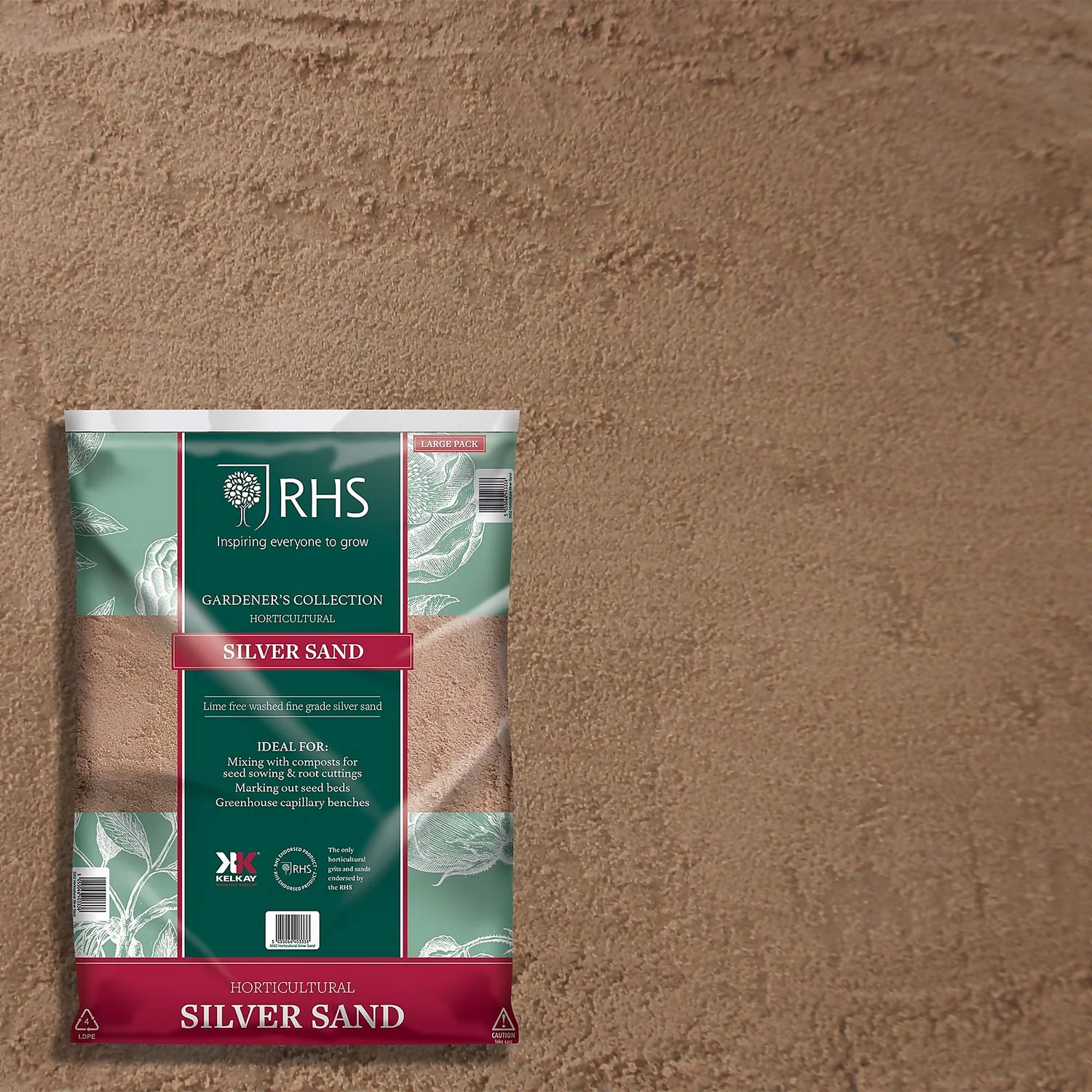 RHS Horticultural Silver Sand - Large - 20kg 3 RHS Horticultural Silver Sand - Large - 20kg