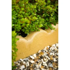 Stylish Stone Scalloped Edging 600mm - Gold (Full Pack) -GreenScape Sales Store 12813222 1214957304881602