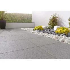 Stylish Stone Granite Paving 400 X 400mm - Dark Grey (Full Pack)