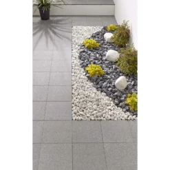 Stylish Stone Granite Paving 400 X 400mm - Dark Grey (Full Pack) -GreenScape Sales Store 12814778 7004845714497433