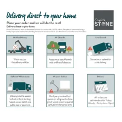 Stylish Stone Granite Paving 400 X 400mm - Light Grey (Full Pack) -GreenScape Sales Store 12814781 2854847701296348