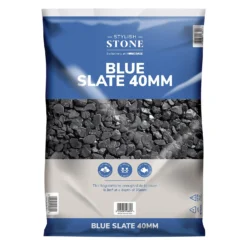 Stylish Stone Blue Slate 40mm - Large Pack - 19kg -GreenScape Sales Store 12815076 8084902948109902