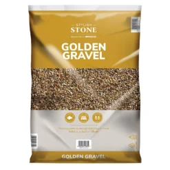 Stylish Stone Golden Gravel - Large Pack - 19kg -GreenScape Sales Store 12815200 7764902948111360