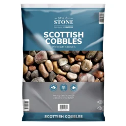 Stylish Stone Premium Scottish Cobbles - Large Pack - 19kg -GreenScape Sales Store 12815211 1114902949154028