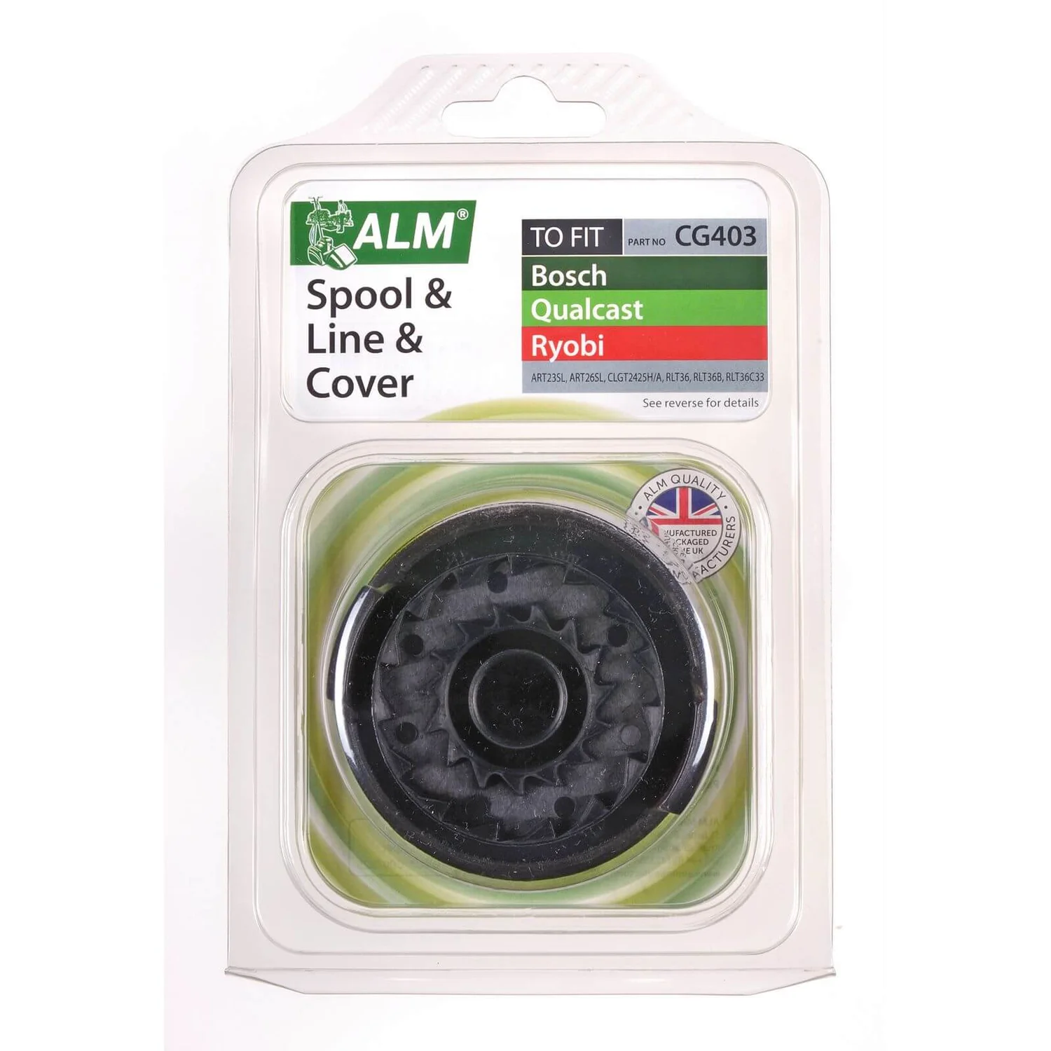 ALM Spool & Cover For Bosch Art 23 3 ALM Spool & Cover For Bosch Art 23