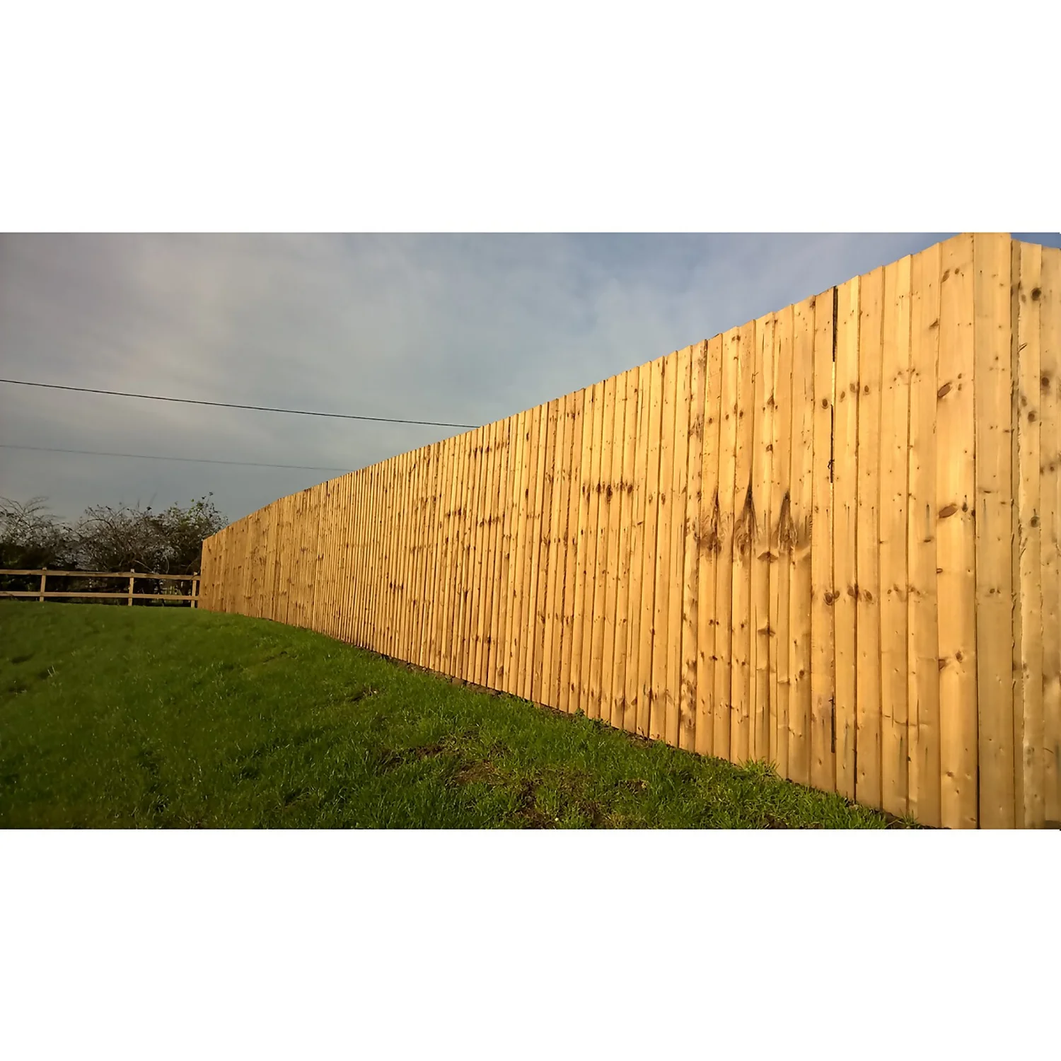 Metsa Feather Edge Fence Board Green Wood Fencing Slat 1.8m (11mm X 125mm X 1800mm) - Pack Of 8 5 Metsa Feather Edge Fence Board Green Wood Fencing Slat 1.8m (11mm X 125mm X 1800mm) - Pack Of 8 - Image 3