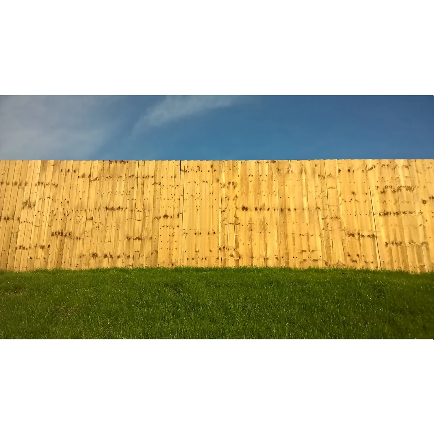 Metsa Feather Edge Fence Board Green Wood Fencing Slat 1.8m (11mm X 125mm X 1800mm) - Pack Of 8 4 Metsa Feather Edge Fence Board Green Wood Fencing Slat 1.8m (11mm X 125mm X 1800mm) - Pack Of 8 - Image 2