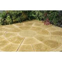 Stylish Stone Chantry Circle Kit 2.4m - Gold 10 Stylish Stone Chantry Circle Kit 2.4m - Gold -GreenScape Sales Store 12816739 4214957341002151