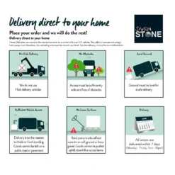 Stylish Stone Belfrey 1.8m Squaring Off Kit - Autumn Brown -GreenScape Sales Store 12816749 4174957340635506