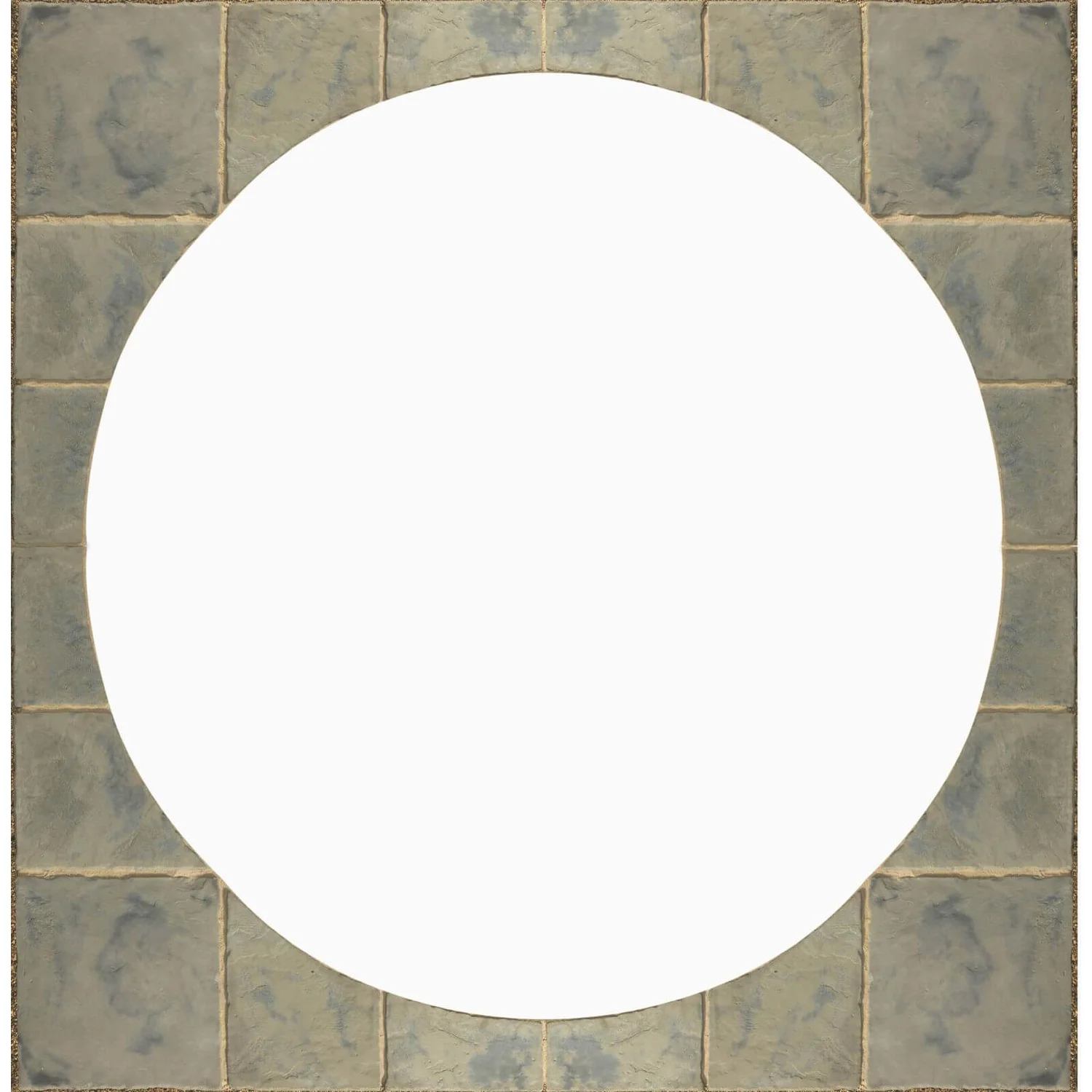 Stylish Stone Sunflare Circle Squaring Off Kit 2.56m - Rustic Sage 3 Stylish Stone Sunflare Circle Squaring Off Kit 2.56m - Rustic Sage