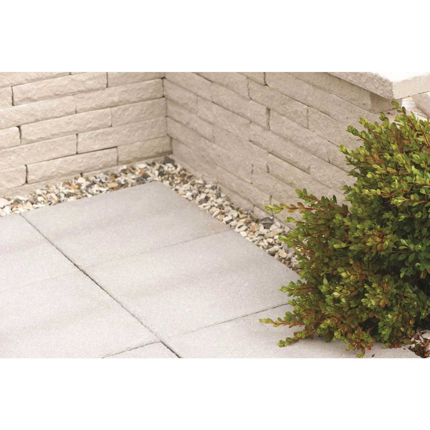 Stylish Stone Cambridge Textured Paving 450 X 450mm - Full Pack - Grey 3 Stylish Stone Cambridge Textured Paving 450 X 450mm - Full Pack - Grey