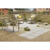 Stylish Stone Hereford Paving Smooth 450 X 450mm - Grey (Full Pack)