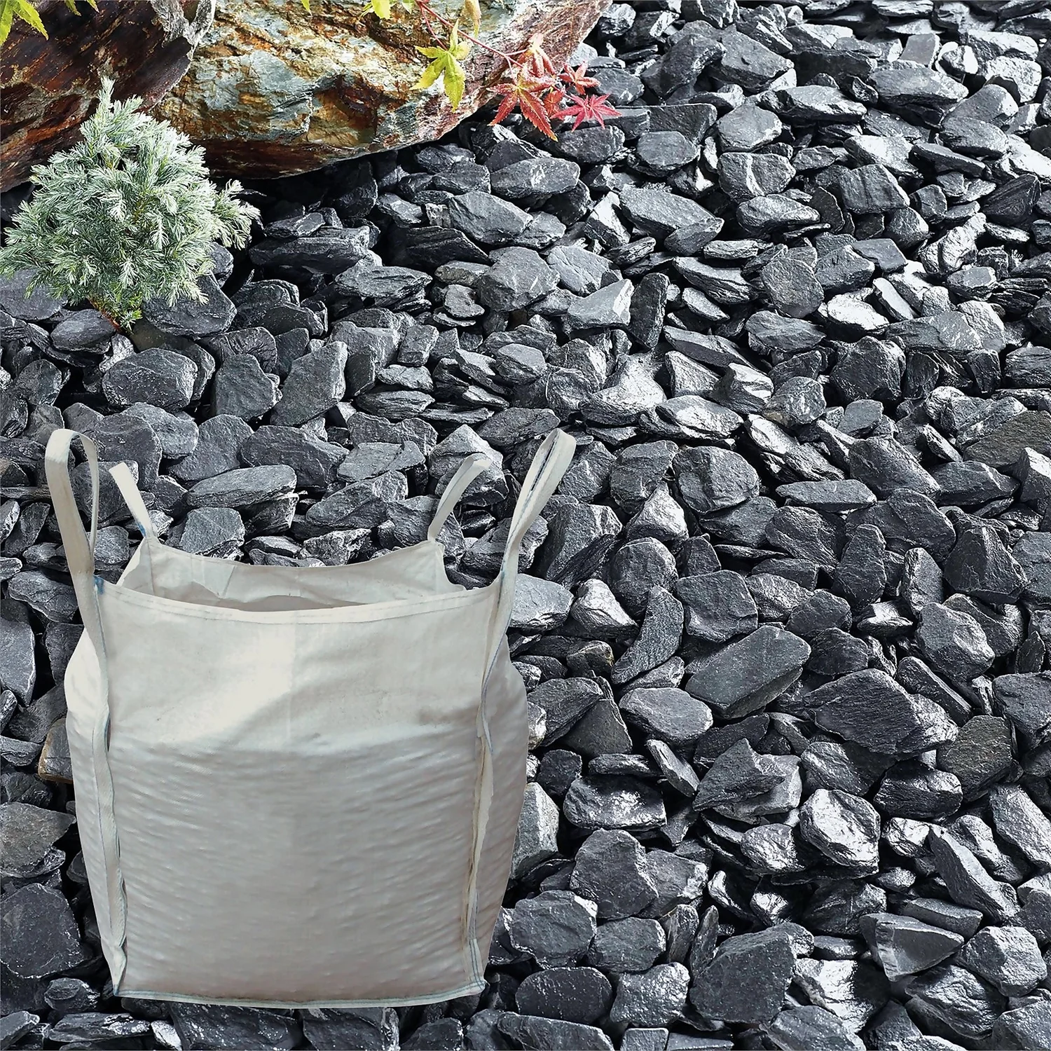 Stylish Stone Blue Slate 40mm - Bulk Bag 750 Kg 3 Stylish Stone Blue Slate 40mm - Bulk Bag 750 Kg