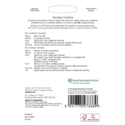 RHS Parsley Curlina Seeds 5 RHS Parsley Curlina Seeds -GreenScape Sales Store 12817431 8734833222980310