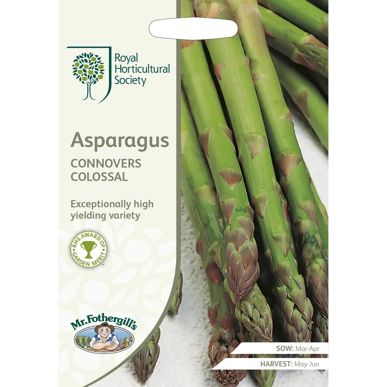 RHS Asparagus Connover's Colossal Seeds 3 RHS Asparagus Connover's Colossal Seeds