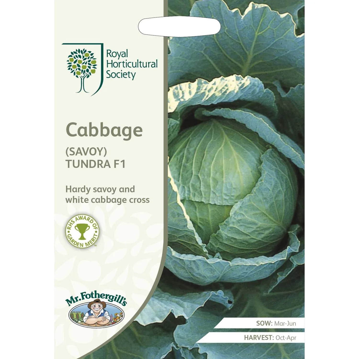 RHS Cabbage (Savoy) Tundra F1 Seeds 3 RHS Cabbage (Savoy) Tundra F1 Seeds