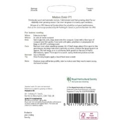 RHS Melon Emir F1 Seeds -GreenScape Sales Store 12817582 2254833222900078