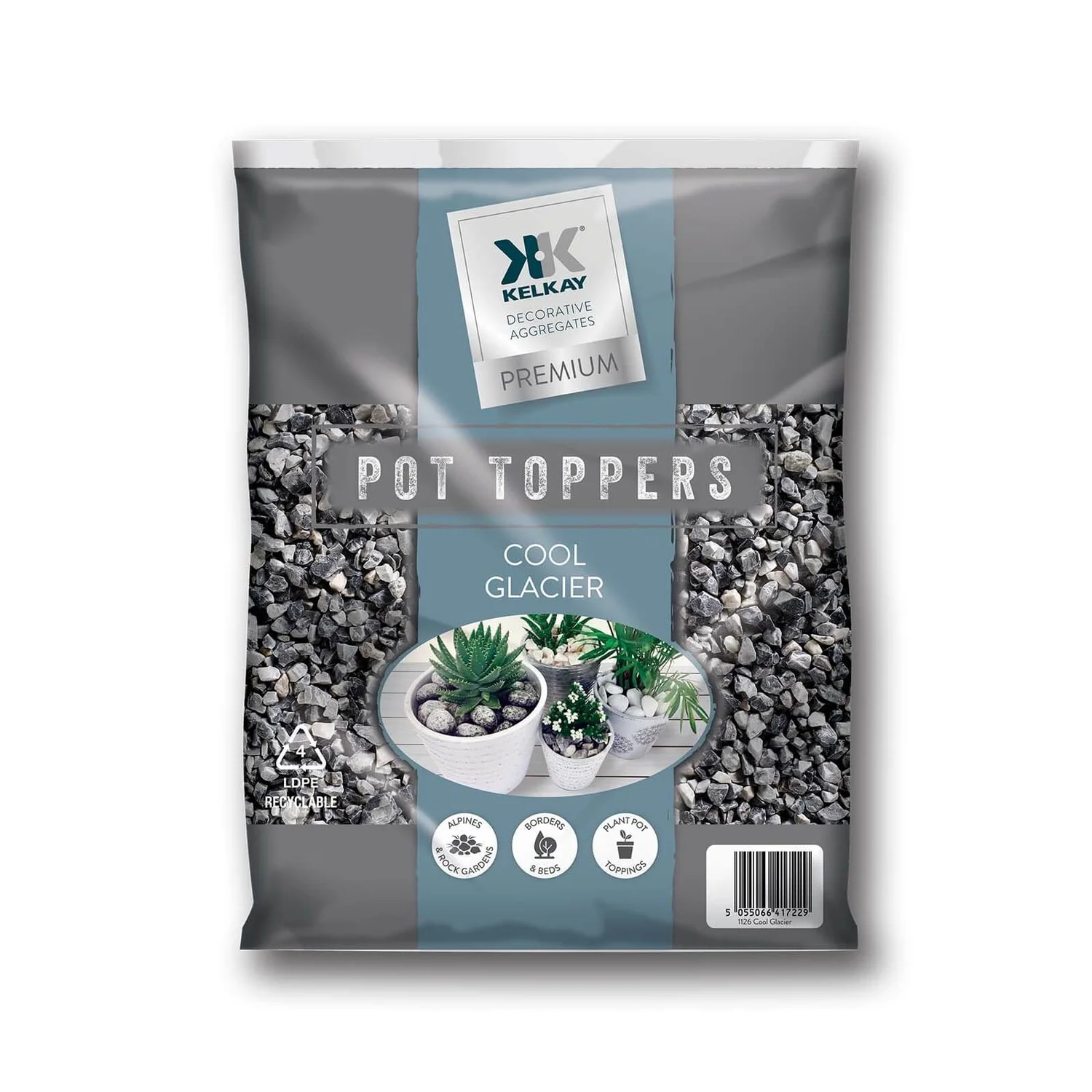 Cool Glacier Pot Toppers - Handy Pack 3 Cool Glacier Pot Toppers - Handy Pack