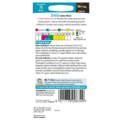 Mr. Fothergill's Zinnia Sunbow Mixed Seeds -GreenScape Sales Store 12820113 2744833170077254