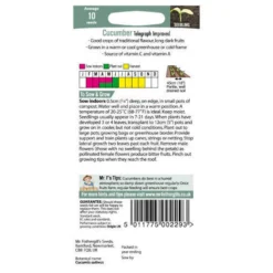 Mr. Fothergill's Cucumber Telegraph Improved Seeds 5 Mr. Fothergill's Cucumber Telegraph Improved Seeds -GreenScape Sales Store 12820247 1794833170462070