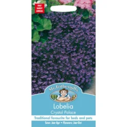 Mr. Fothergill's Lobelia Crystal Palace (Lobelia Erinus) Seeds