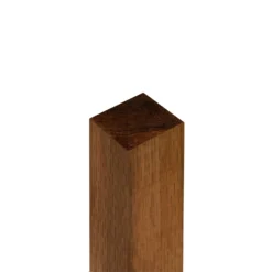 Brown Incised Fence Post 2.4m (2400 X 75 X 75mm) - Pack Of 6 -GreenScape Sales Store 12824019 8744833217859964
