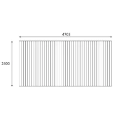 None Swift Deck Complete Decking Kit - 2.4 X 4.7m -GreenScape Sales Store 12826411 1444833221262795