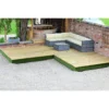 None Swift Deck Complete Decking Kit - Corner - 4.75 X 4.7m -GreenScape Sales Store 12826414 1484831967073231